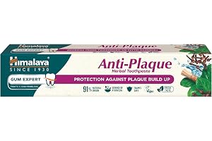 Himalaya Anti-Plaque tandkräm med kryddnejlika, kanel och genombrottsformel baserad på PLANTENZYMETEKNIK, 75 ml