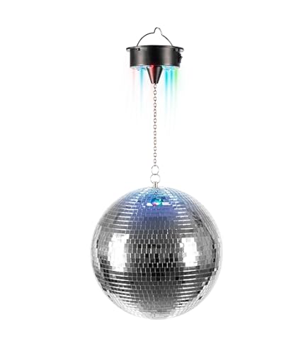 Soundlab G007B - Palla A Specchi Per Luce Stroboscopica Da Discoteca - Foto 9