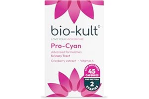 Bio-Kult Pro-Cyan | 2 Strains + Cranberry Extract & Vitamin A | Urinary Tract & Immune Support | 45 Capsules