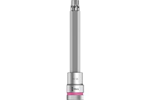 Wera 8767 C HF TORX Zyklop nasadka do bitów 1/2 cala napęd z funkcją trzymania, TX 55 x 140 mm, 05003857001
