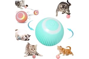 ARJEU Wloom Power Ball 2.0 Cat Toy, Aiveys Cat Ball, Aiveys Smart Ball Cat, Zombie Balls for Cats Playtime, Gertar Cat Toy (Blue)