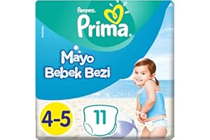 Pampers Splashers Taglia 4-5 (4 Confezioni x 11 Pannolini da Nuoto monouso)