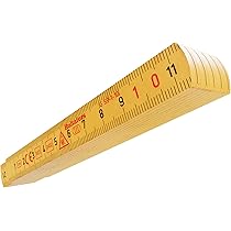 Txuzong Zollstock 1m Schwarz | Flexibler Meterstab Mit Cm & Zoll Skala | Ideal Für Handwerker
