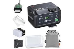 Flash Godox IT30Pro C con Diffusore, IT30PROS IT30 PRO C TTL HSS 1/8000s Speedlite, Compatibile con CANON EOS R RP R5 R6 R5 Mark II R6 Mark II M50 M3 R7 R8 R9 R6 Mark II 90D 750D M50 M3