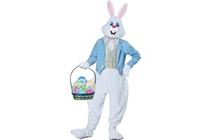 CALIFORNIA COSTUMES Luksusowy zajączek wielkanocny fantazyjny kostium dla dorosłych