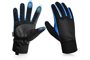 Sukeen Kids Thermal Gloves Kids Winter Sports Cycling Gloves,Winter Touch Screen Gloves Anti-Slip Outdoor Windproof Gloves Running Gloves for Boys Girls Aged 4-12 Riding Bike Football Playing Walking