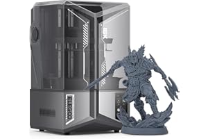 ELEGOO Saturn 4 Ultra 16K 3D Drucker, Hohe Auflösung Mono LCD, 150mm/h Hohe Druckgeschwindigkeit, Auto Leveling, Wi-Fi Transfer, Große Druckgröße 211,68 * 118,37 * 220mm³