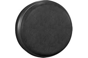 AmFor Ersatzreifenabdeckung, universell passend für Jeep, Anhänger, Wohnmobil, SUV, LKW und viele Fahrzeuge, Raddurchmesser 71-73.66 cm, wetterfeste Reifenschutz (schwarz)