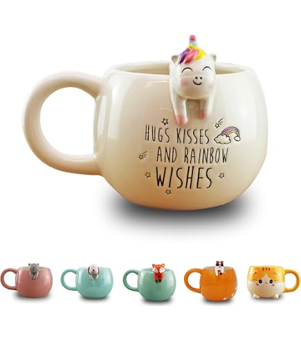 TassenKing Einhorn Mittelfinger Tasse – Lustige Keramiktasse 320 Ml, Spülmaschinenfest Für Büro & Geschenke
