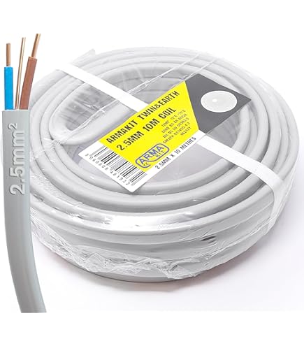 EBROM H05VV-F - Cable De Conexión Para Cocina (5 X 2,5 Mm2 (5G2,5