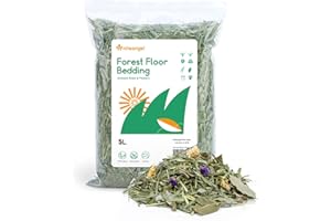 NITEANGEL Nitenagel Décoration d'habitat pour Petits Animaux en Fibres Naturelles et Douces, adaptée aux Hamsters Nains syriens, gerbilles, Souris, Degus, Lapins ou Autres Petits