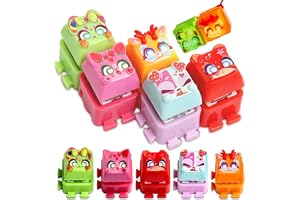 JoyPlus 5-delar Tangentbord Fidget Toys, Tangentbord Fidget Nyckelring, Stressavlastande Tangenter Leksaker för Att Lindra St