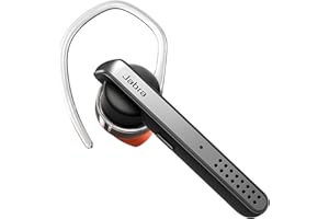 Jabra Talk 45 mono zestaw słuchawkowy – bezprzewodowe telefonowanie, podcasty i muzyka lub odczyt GPS – srebrny