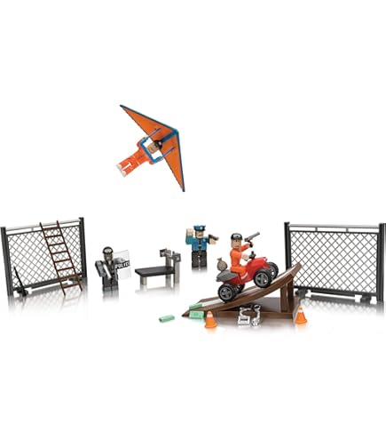 ROBLOX ROB0689 - Brookhaven: Outlaw and Order Deluxe speelset met exclusieve spelcode, vanaf 6 jaar
