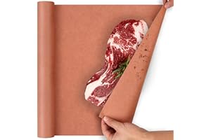 Cnwinu Pink Butcher Paper, rolka papieru typu kraftowego, 30 cm x 30 m, papier rzeźniczy do wędzenia, do grillowania, wędzarni, mięsa ryb, mięsa, mięsa, mięsa, mięsa, mięsa, mięsa, mięsa, mięsa,