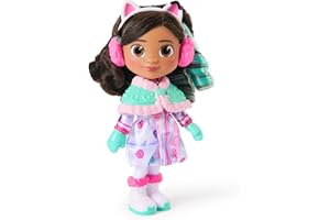 Gabby's Dollhouse: The Movie, Sweetest Treat Gabby, 15-cm Doll, Confection-Themed Snow Gear and Accessories, Kids Toys for Girls and Boys Ages 3 and Up
