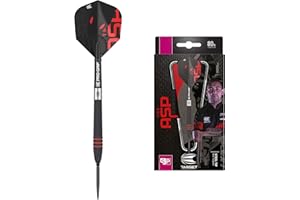 Target Darts Nathan Aspinall The Asp Black 80% Tungsten Swiss Point Steel Tip Darts Set