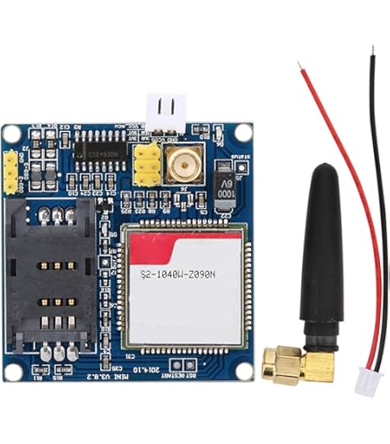 Modulo GSM GPRS Quad-Band Fasizi V2.0 - 5V, Con Antenna, Per Comunicazioni Wireless, 15.8x17.8mm - Foto 10