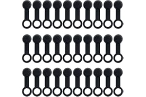 SENHAI 30 pcs Rubber Brake Bleeder Screw Caps Grease Zerk Fitting Dust Cover