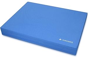 Navaris Pedana per Palestra Fitness e Yoga - Tappetino Balance Pad con Base Antiscivolo XXL - Fino a 150 kg - per Esercizi Allenamento Plank Pilates e Riabilitazione