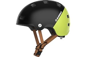 GLAMVILLA Casco de Bicicleta/Patinete Electrico Adulto, Casco Skate/Bici/BMX para Niños/Hombres/Mujeres,Ultraligero Casco Multifuncional,El Peso es Solo 260g/270g/280g