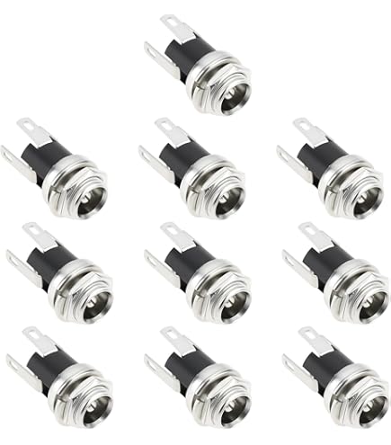 Adattatore Connettore Cilindrico / Presa Cavo 5,5x2,5mm Su Zweipoligen - Foto 5