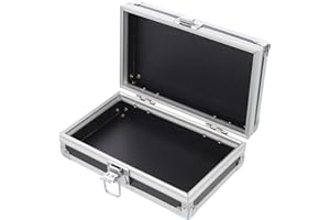 ERINGOGO Mini Valigetta In Alluminio Valigetta In Metallo 4 2 Pollici Con Custodia Rigida In Alluminio Per Uomo Valigetta Portautensili Portatile Universale Per