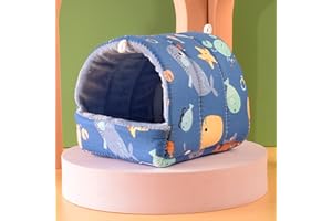 Nid de cochon d'Inde Benoon, lapin confortable, chinchilla, furet, hérisson, hamster, écureuil, refuge pour animaux de compagnie, petit animal, accessoire de cage de mer XL