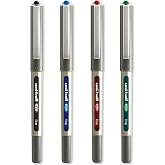 uni-ball EYE - UB-157E t&uuml;kenmez kalemler - 0,7 mm u&ccedil; - Siyah, Mavi, Kırmızı, Yeşil - 4'l&uuml; paket