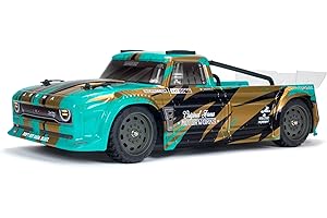 ARRMA-1/8 Infraction 4WD Mega Resto-MOD Truck RTR, Teal/Bronze RC Car, ARA4215V3BIT2