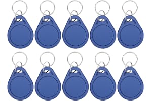 DIOCHE 10pcs 125khz Rfid Key Fob ID Card Token Rewritable Tag Keypad Card per il Sistema di Controllo Dell'Accesso Della Porta D'Ingresso Parcheggio Controllo di Accesso di Partecipazione