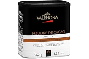 ‎VALRHONA VALRHONA Poudre de Cacao Kakaopulver 100 % Kakao 250 g