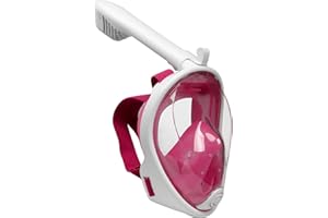 Emsmil Máscara de buceo de 180°, máscara completa, máscara de buceo, máscara de buceo, máscara completa antivaho, para natación, esnórquel, buceo, niños, XS