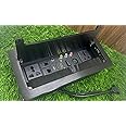 Audiovan Black Flip Top Cable Cubby Box with LAN Wire & Power Ports & USB Port with 6 Months Warranty