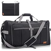 Upeelife Travel Bag, 125L Foldable Lightweight Travel Bag with Shoe Compartment and Wet Pocket, Sports Bag Weekend Bags for M