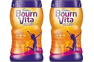 BLISSIFY 2 x 500g BOURNVITA CHOCOLATE HOT DRINK **FREE POST** ENERGISER ESSENTIAL VITAMINS ZINC MINERALS