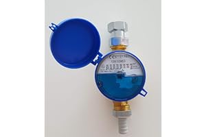 WG ARKIFACE Zapfhahnzähler Wasserzähler Garten 110mm Komplett Set mit Zubehör Geeicht 2021 NEU"ECO"