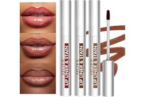 Gireatick Peel Off Lip Liner Set, 3PCS Long Lasting Tattoo Lip Liner, Waterproof Lip Stain with Matte Finish, Highly Pigmented Lip Tint