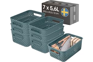 SmartStore Essence Medelstor förvaringskorg med handtag 7x 5,6 L