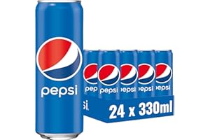 Pepsi Cola, Das Original von Pepsi, Koffeinhaltige Cola in der Dose,EINWEG Dose (24 x 0.33 l)