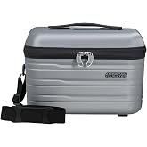 American Tourister American Flash-Flash Line &ndash; Cosmetic Case, 36 cm, Silver (Sky Silver)