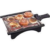 JATA BQ95 &ndash; Electric Barbecue 2000 W Smokeless with Adjustable Grill 2 Heights, Water Tray, Removable Grill Easy Cleaning, Su