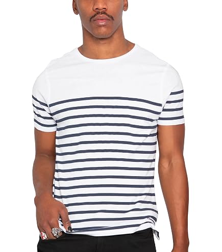 Chemise à Rayures Rouge Et Blanc – Style Marinière – Taille M (48/50) – 100% Polyester, Entretien Facile