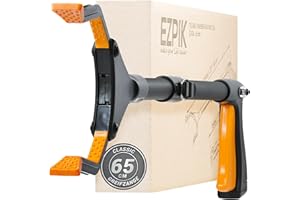 EZPIK 1 x 66 cm Greifer für Senioren mit Magnet-Greifarm, Robuste Greifzangen für Senioren, Menschen mit Behinderungen, Drehbare Müllgreifer Zange, Gehilfe mit Befestigungsclip (1er-Pack, Schwarz)