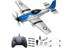 WOMAQU RC avión teledirigido modelo 3 canales 2.4GHz con giroscopio de 6 ejes, diseño azul plateado en espuma EPP, alcance 150m, 2 baterías hasta 20 min de vuelo, ideal para principiantes, niños y adultos