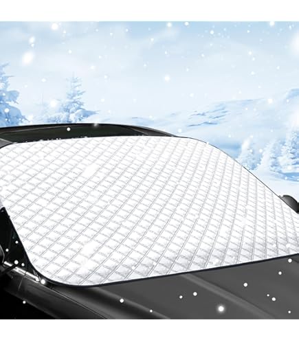 Cubierta Para Parabrisas De Coche, Protege Contra Nieve, Hielo Y Sol, Tamaño 140x95 Cm