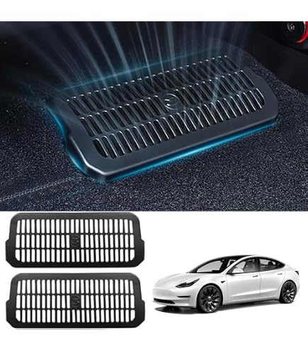 Lot De 3 Protections Dossier Siège Arrière Pour Tesla Model Y 2021-2023 - Tapis De Coffre Anti-salissure - Nettoyage Facile
