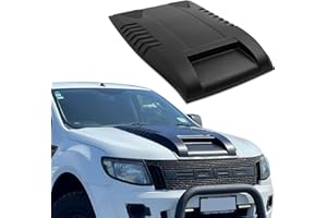 ‎JHCHAN JHCHAN Groß Motorhaubenschaufel für Ford Ranger T6 2012-2014 Wildtrak Raptor Limited XL XLT Tremor Platinum, ABS Motorhaube