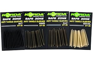 Korda Safe Zone Anti Tangle Sleeves - 25 Tubes, Sleeves, Gummischlauch für Karpfenmontagen