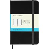 Moleskine Klasik Noktalı Kağıt Defter, Sert Kapaklı ve Lastikli Kapaklı G&uuml;nl&uuml;k, Siyah Renkli, Cep Boyu 9 x 14 cm, 192 sayfa
